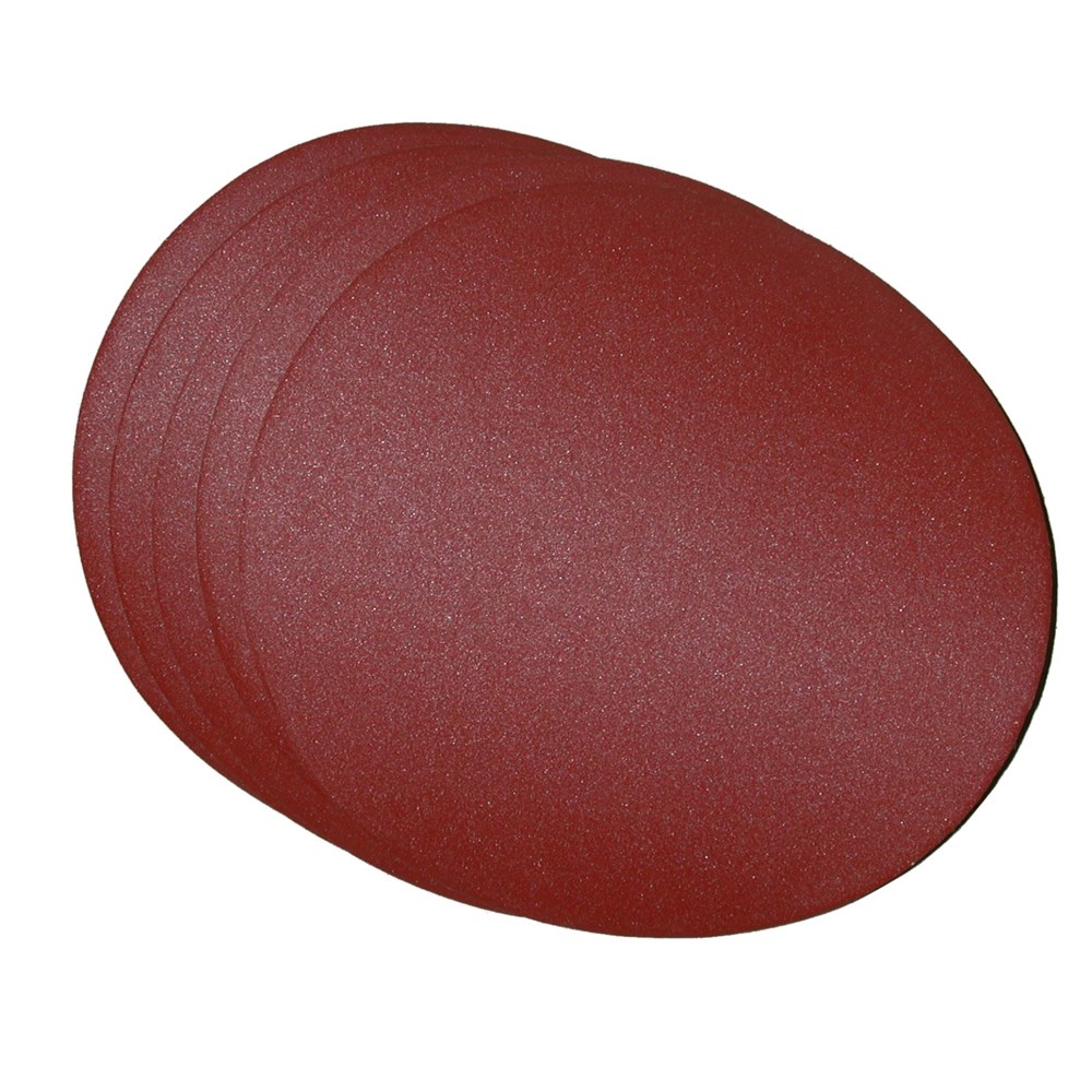 [160-AAPACKVEL175040] DISC ALUMINIUM OXIDE 175MM HOOK/LOOP BACK 40GRIT - 4 PACK