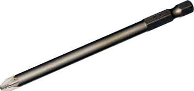 #2 Pozidriv 1/4 Inch Hex 100mm Long