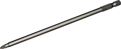 #1 Pozidriv 1/4" Hex 150mm Long