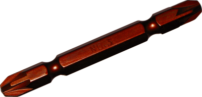 #3 Pozidriv 1/4" Hex Double End Power Bit