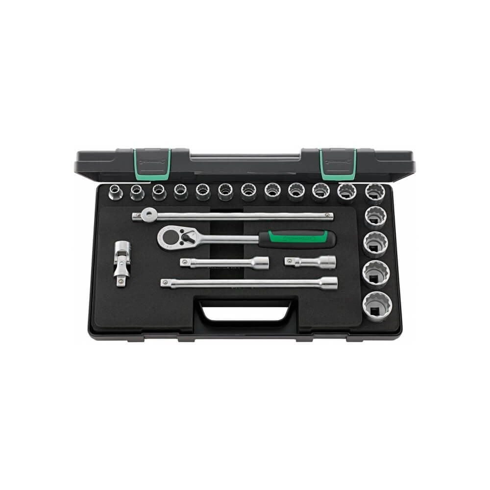 1/2 Inch Drive 22PC SOCKET & ACSRY SET (10MM - 32MM) SW50/16/6 - 96031447