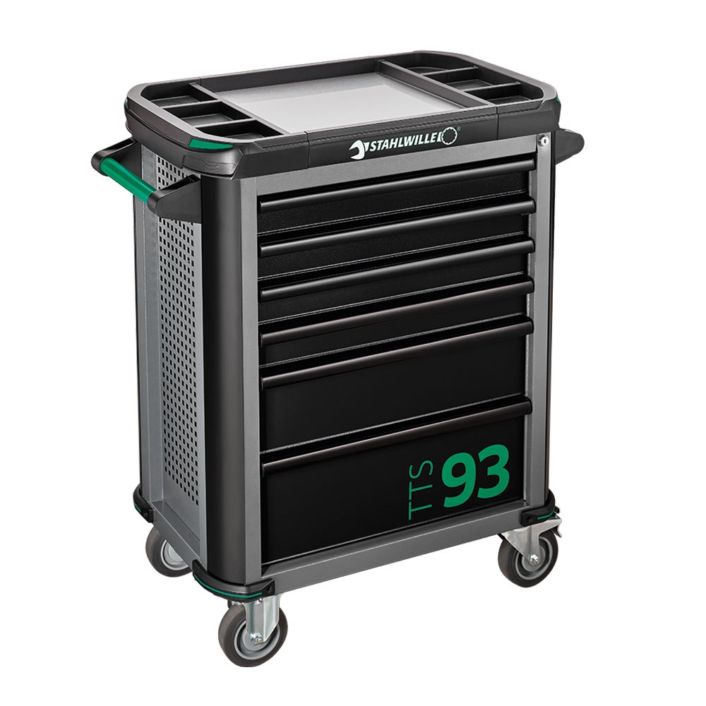 [160-SWTTS93/130 - 98830177] STAHLWILLE TOOLSET W/ TTS93 TOOL TROLLEY - 130 PIECE 98830177
