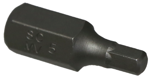 5mm In-hex 10mm Hex Bit 30mm Long
