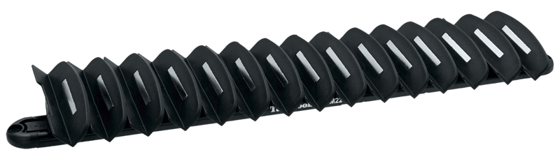 [59E-M2215] 15 Slot Magnetic Adjustable Wrench Rack 380mm