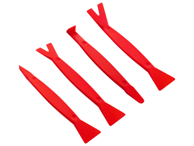 [159-1038] 4 Piece Composite Trim Pry Bar Set