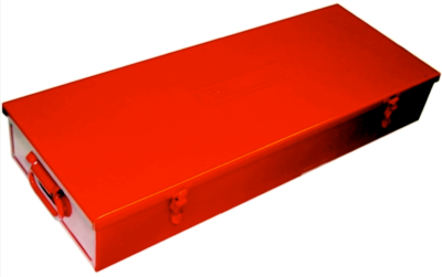 Red Metal Case 1 Inch Drive. Deep Socket Tin 22Pc