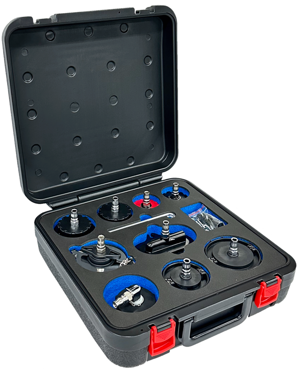 Large Pressure Brake Bleeder Master Adaptor Kit