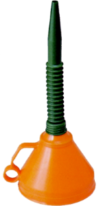 [159-RT2000] Funnel With Flexible Spout & Filter