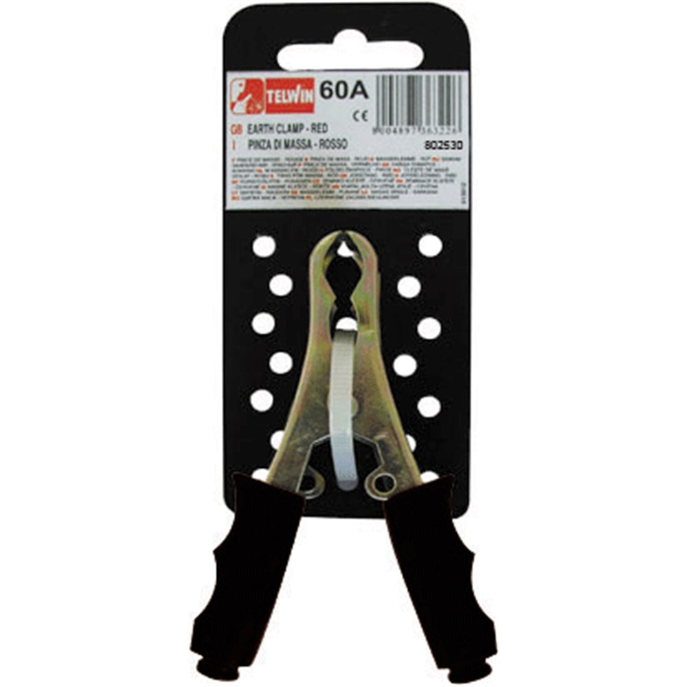 BLACK EARTH CLAMP NEGATIVE 60A-BLISTERE
