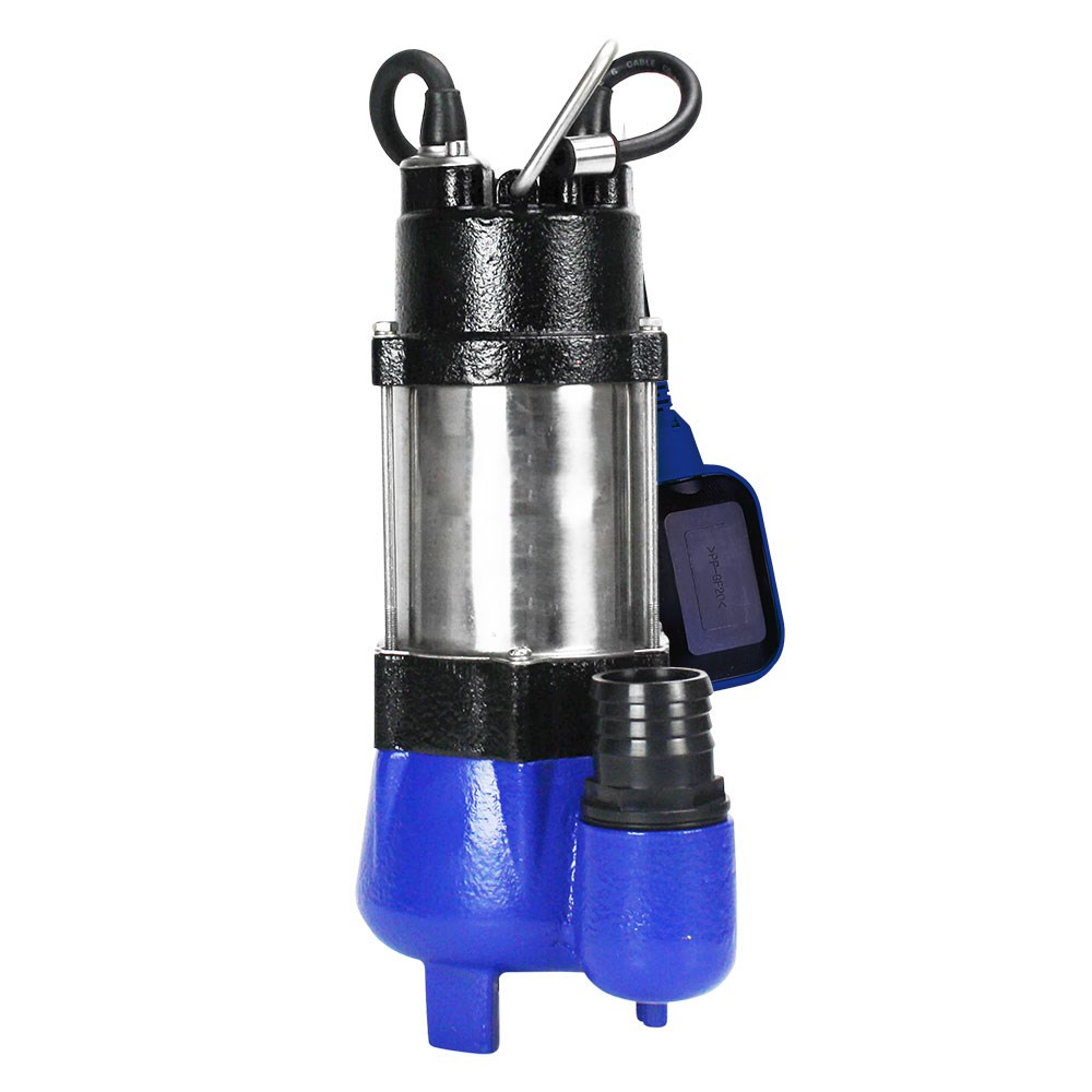 BIA-B18VAS2 CI SUBMERSIBLE VORTEX PUMP W FLOAT SWITCH CLEAN WATER 15MM 133L/MIN 7M 180W 240V