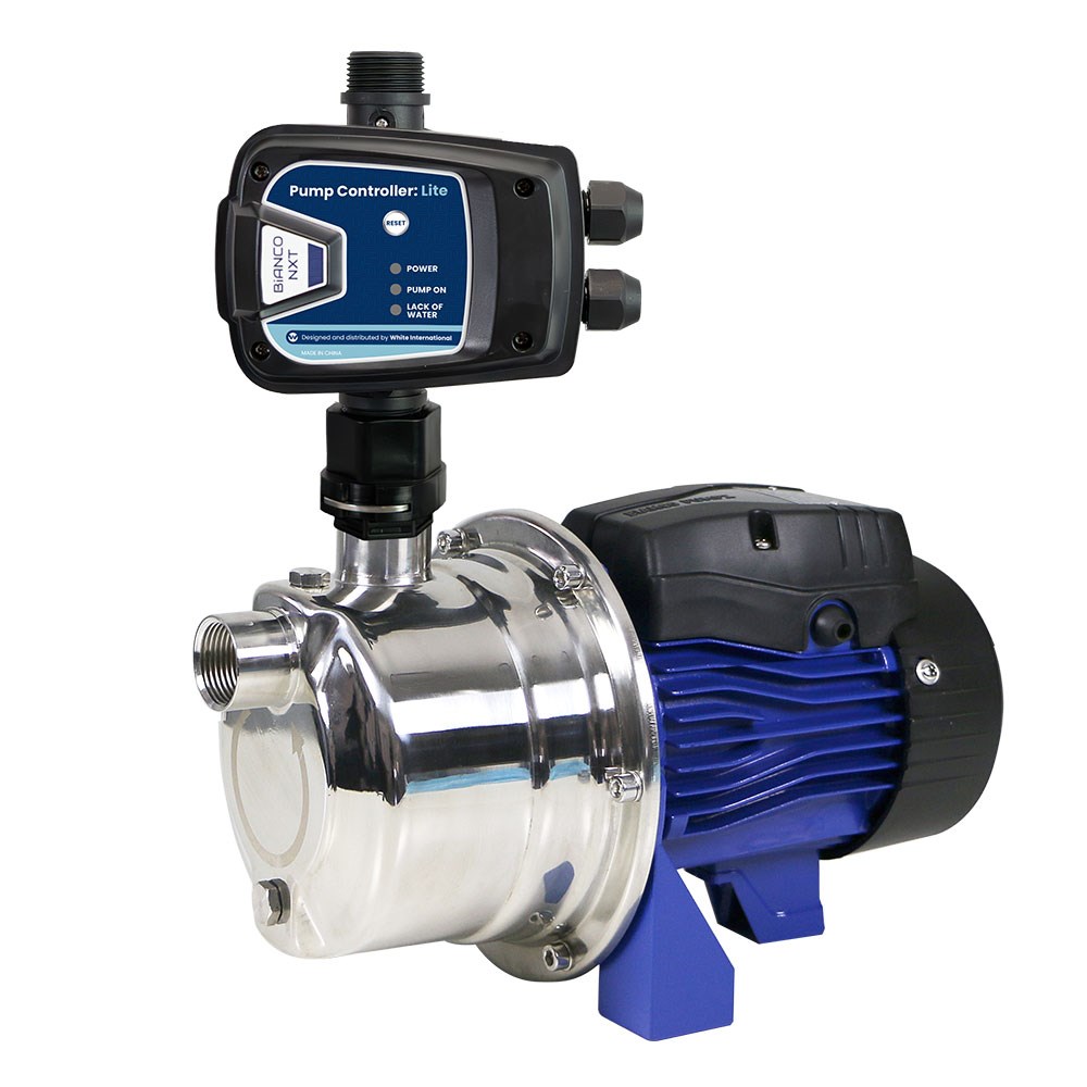 BIA-INOX90LITE - PUMP SURFACE MOUNTED CLEAN WATER WITH AUTO PUMP CONTROL 50M 79L/MIN 750W 240V