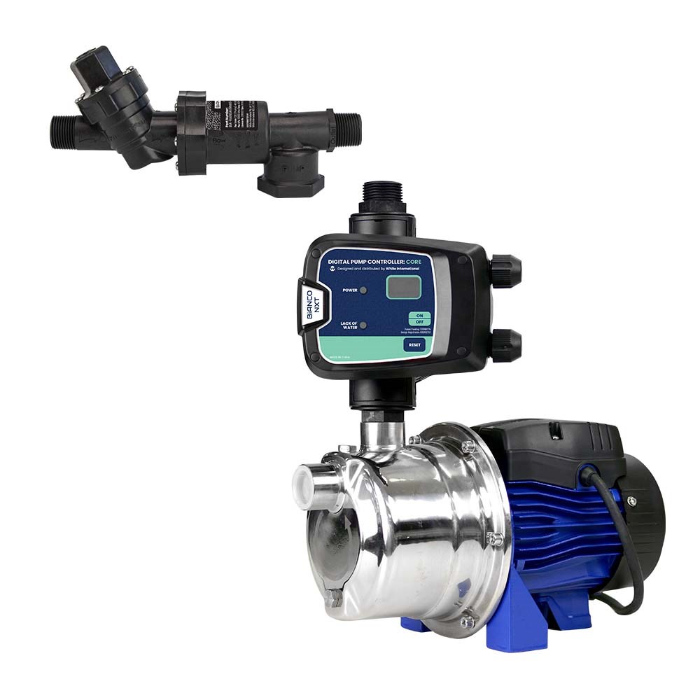 [160-RS6-INOX90S2CORE] RS6-INOX90S2MPCX RAINSAVERMK6 PUMP KIT CLEAN WATER DOMESTIC 68L/MIN 46M 600W 240V