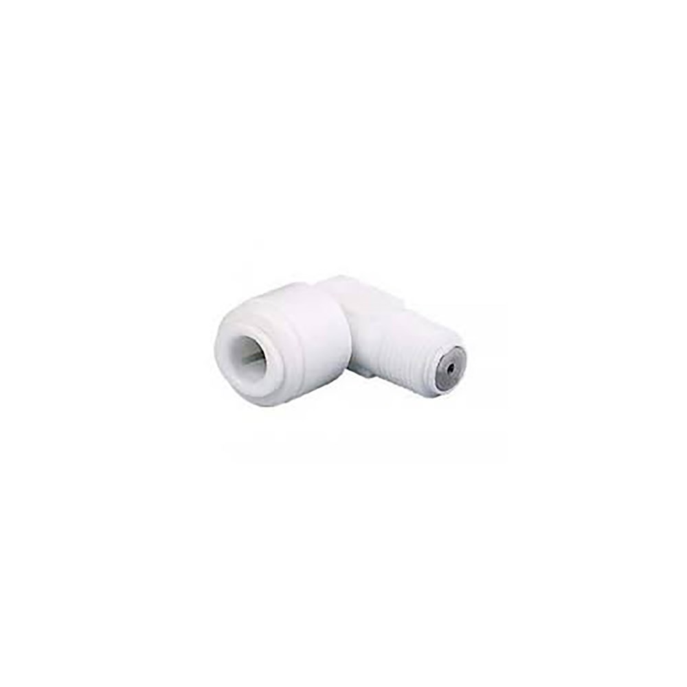 Male Elbow 1/8" Thread x 1/4" Hose Check Valve for Oasis Deep Reverse Osmosis RO