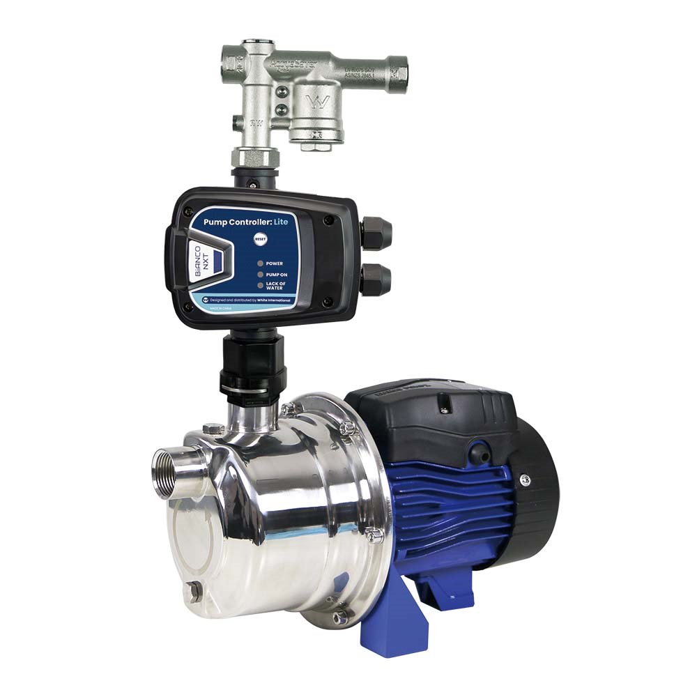 A2-INOX45S2MPCX - AcquaSaver 3/4" Device & Bianco INOX45S2MPCX Pump - 50L/min 38m 240V
