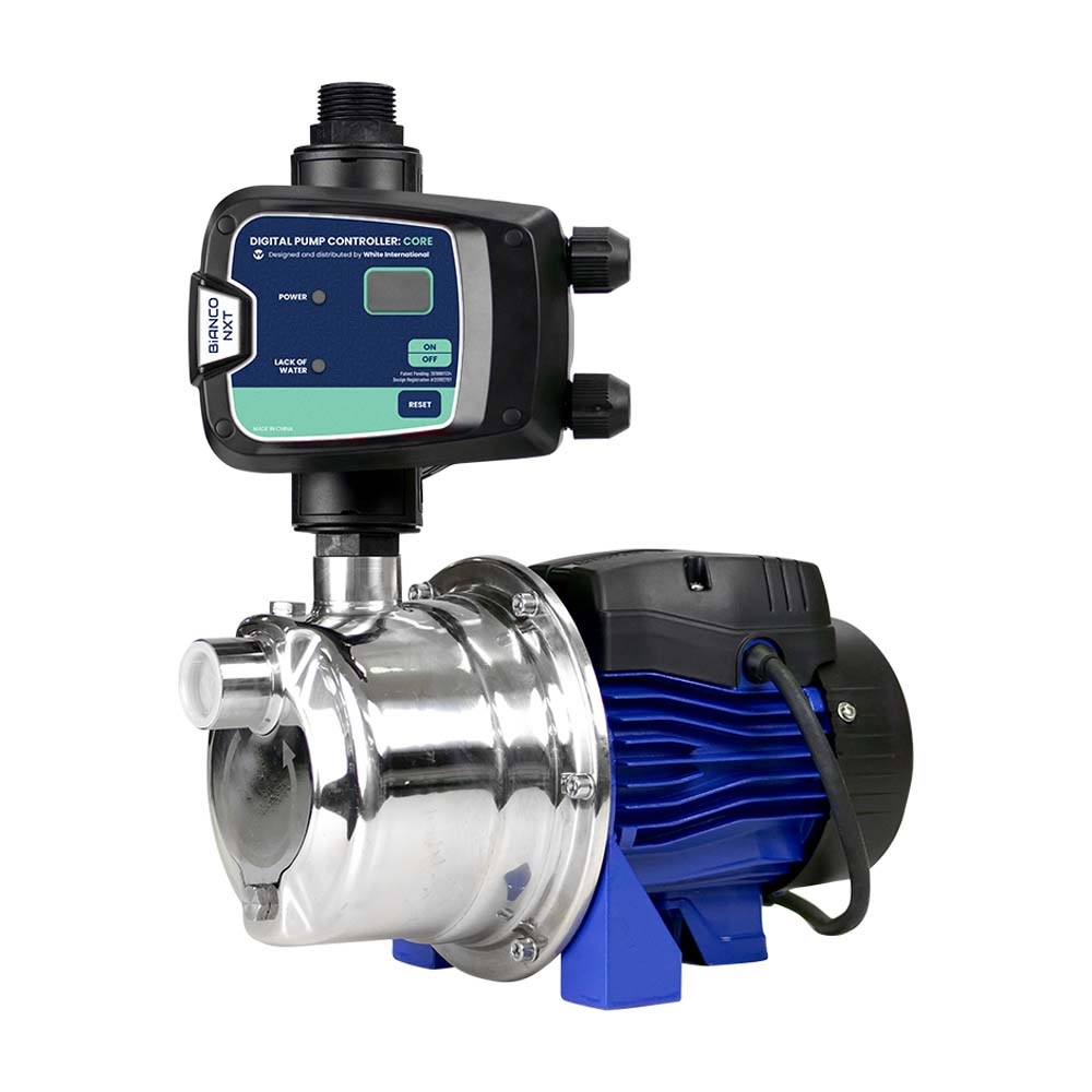 BIA-INOX45S2NXT - Stainless Steel Surface Mount Pump with nXt Controller 40m 0.45kW 240V