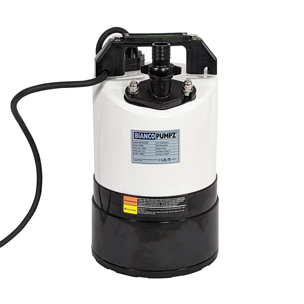 BIA-LSC530 - Puddle Sucker Pump - 170L/m 11.0M 0.53kW 240V