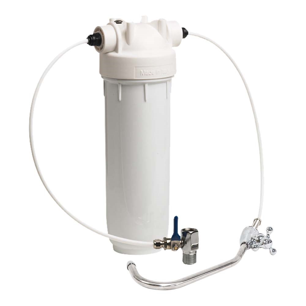 [160-ATF-BRAVODPMONOWHITE] DP Bravo Mono Complete Underbench Kit Just add a 10" Standard Cartridge