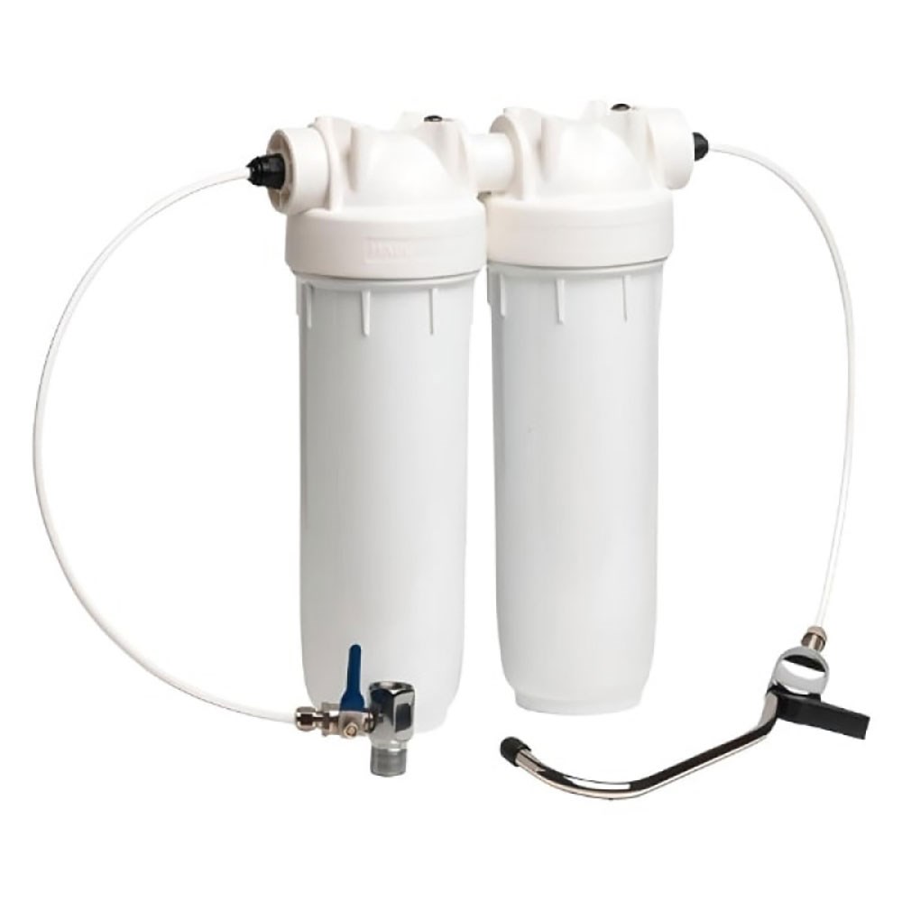 [160-ATF-BRAVODPDUOWHITE] DP Bravo Duo Complete Underbench Kit Just add 2 x 10" Standard Cartridges