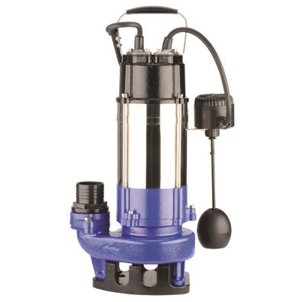[160-BIA-B75VAS2-FF] B75VAS2-FIXEDFLOAT-VORTEX-PUMP - Submersible Vortex Pump 300LPM 10M
