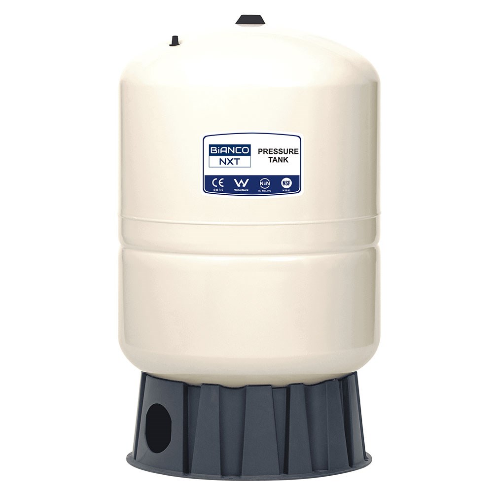 BIA-BPT-160 - Bianco Pressure Tank 160 Litre Vertical Almond 4 Bar Pre-Charge