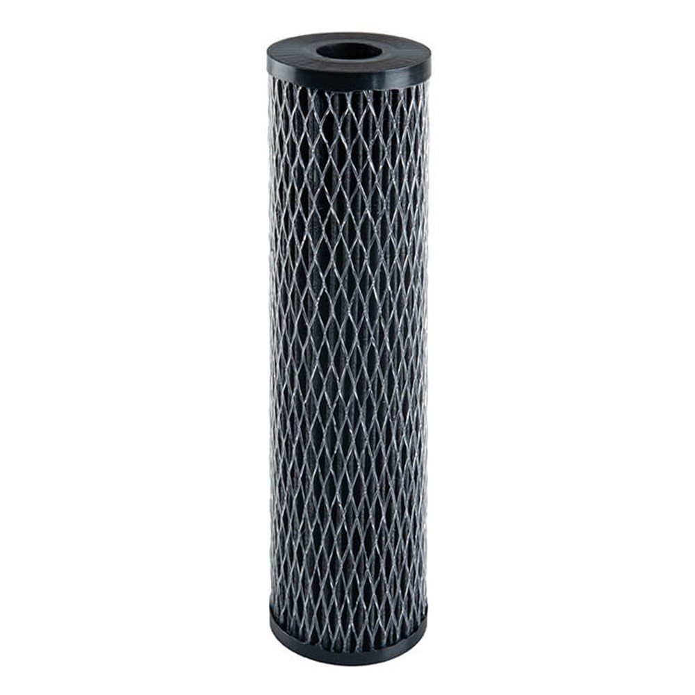 [160-ATF-CP10STD5MCR] 10 Micron Carbon Pleated Cartridge Filter 10" Std
