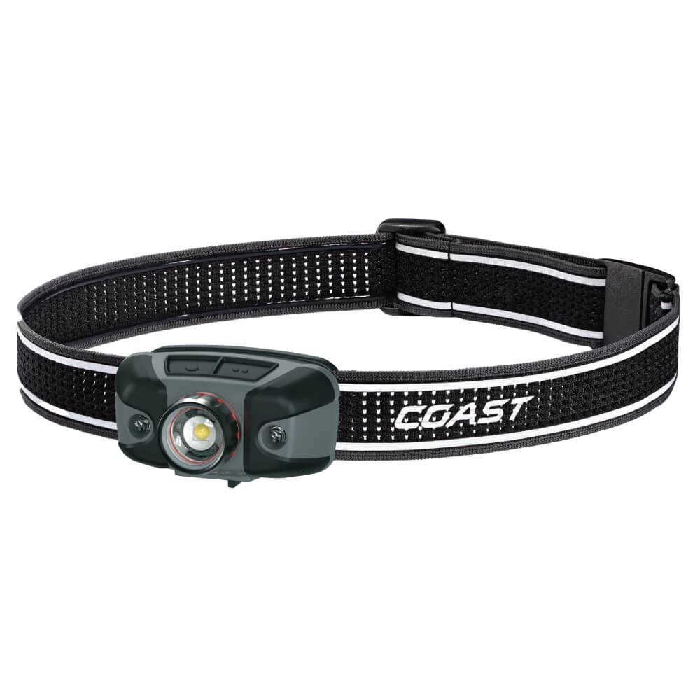 [160-COAFLX40R] FLX40R - Coast LED Headlamp with Tri-Colour & Twist Focus | 137m Turbo Beam | 800 Lumen | Max 10hr