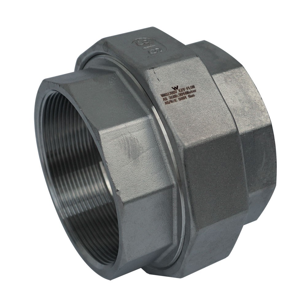 BIA-VMS-SS-316-BSP-UNION-80mm - Stainless Steel Union