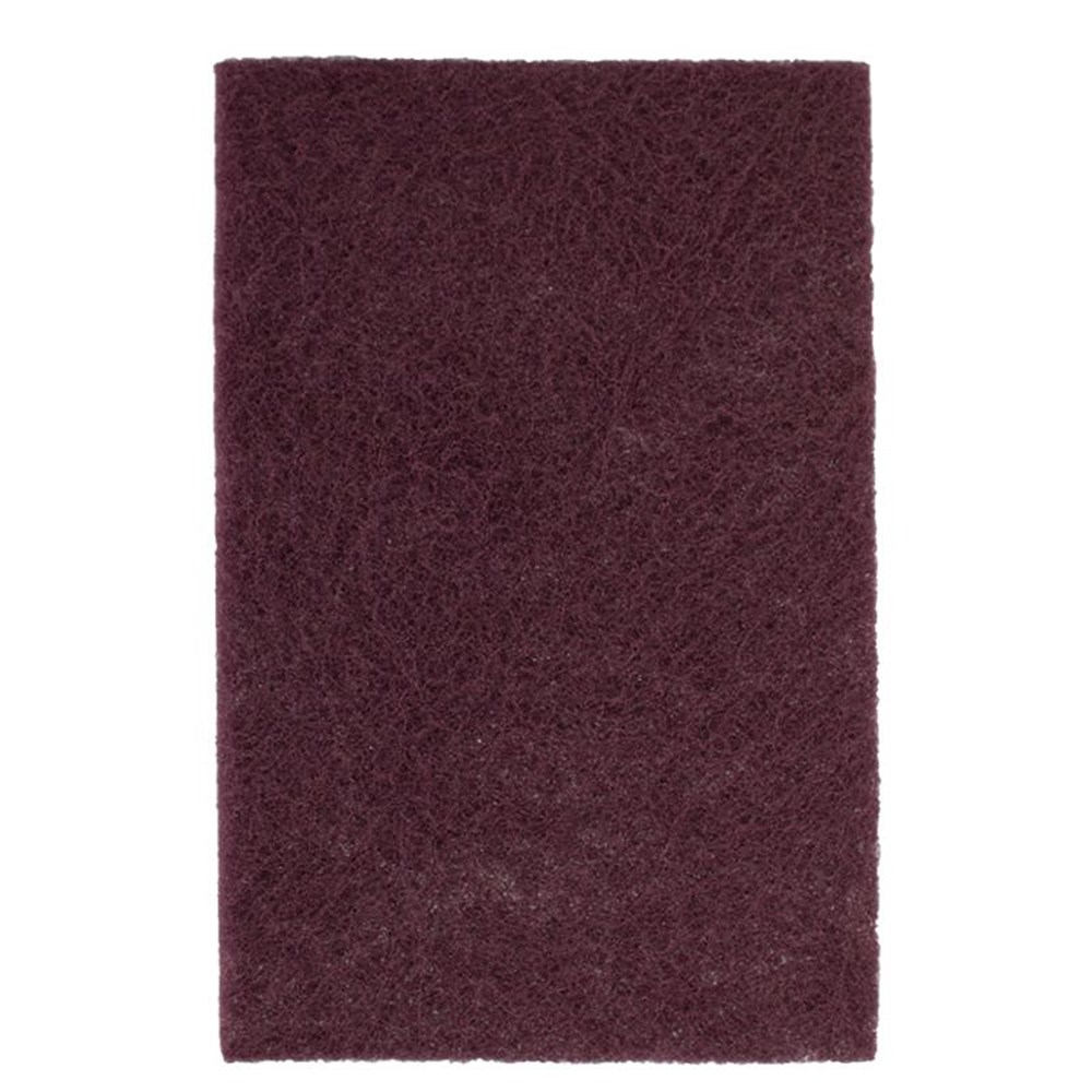[170-CGNWHPM] Non woven Hand Pad Premium / Maroon Carded (Pk 2)