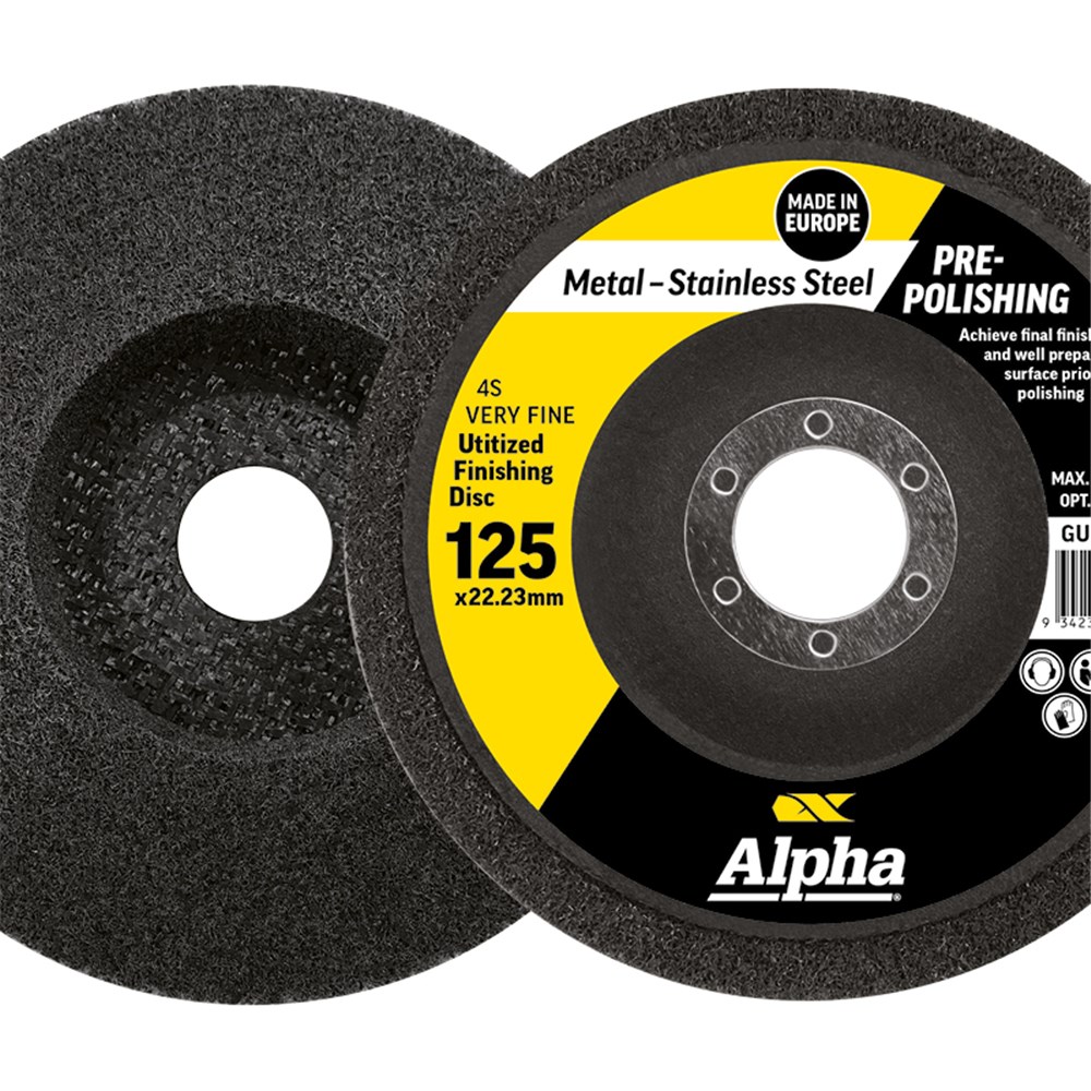 [170-CGUFD125F] Unitized Finishing Disc 125mm 4S Very Fine Carded (Pk 1)