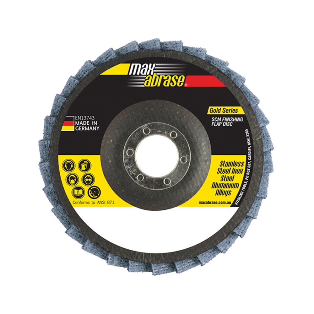 Flap Disc Surface Finishing 125mm Fine / Blue SCM Bulk