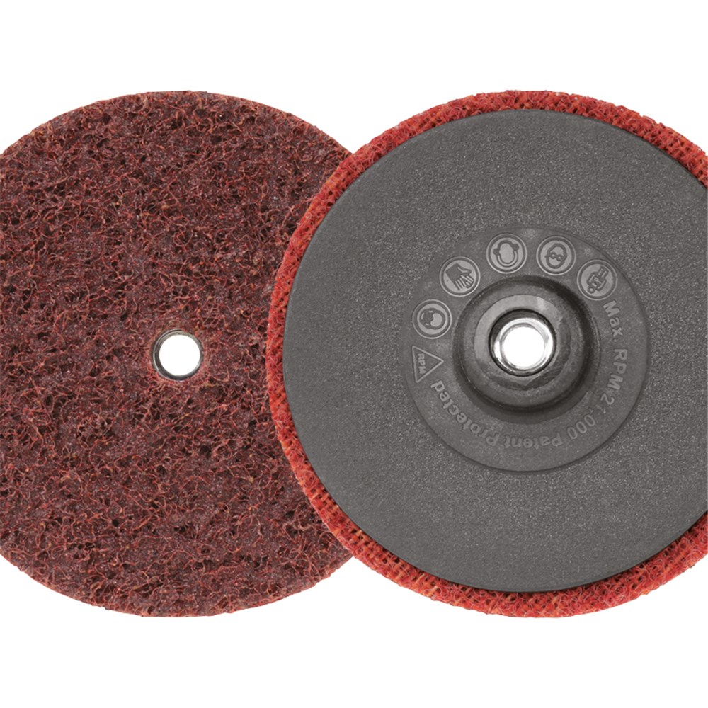 [170-GTKSP75M] Surface Prep Disc S Type 75mm Medium / Maroon