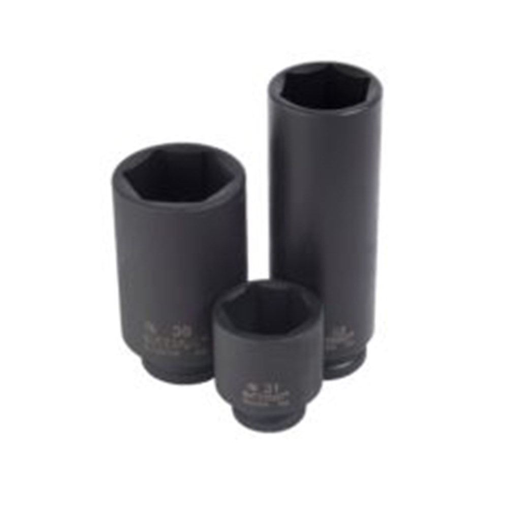 43mm 1/2" Drive 6-Point Metric Standard Impact Socket