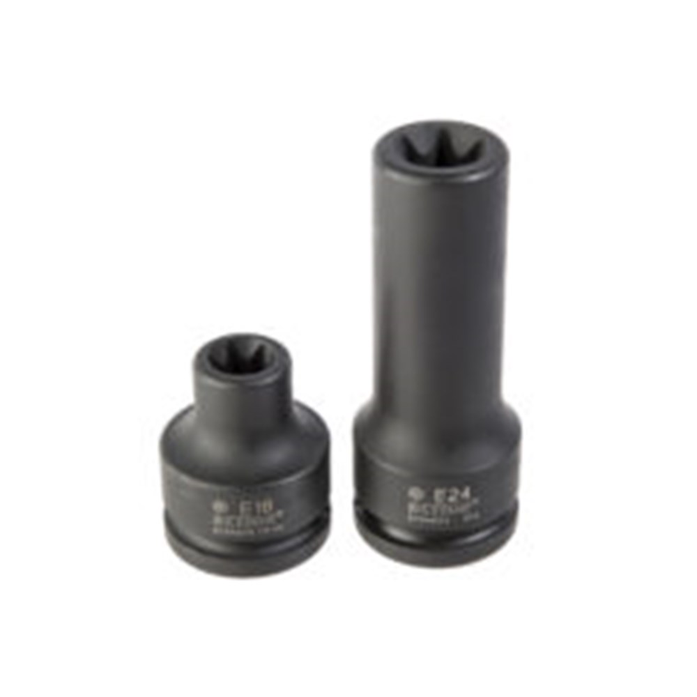 E10 1/4 Inch Drive 6-Point E-Torx Thin Wall Impact Socket