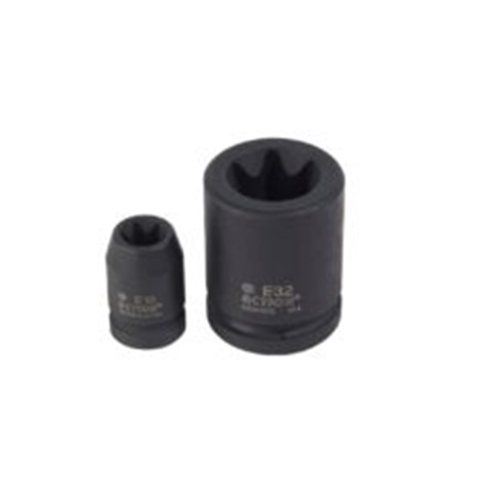 E28 3/4 Inch Drive 6-Point E-Torx Standard Impact Socket
