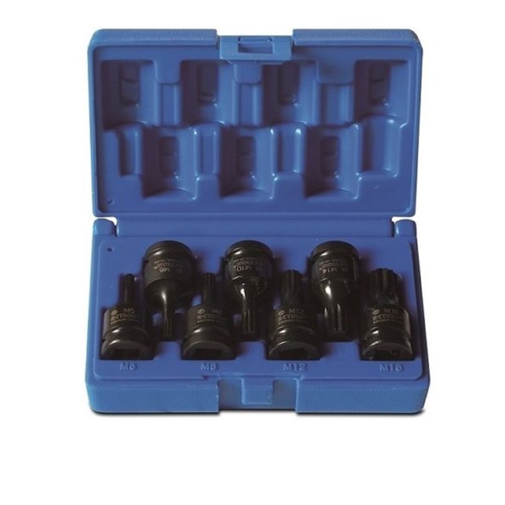 7 Piece 1/2 Inch Drive Triple Square Driver Set