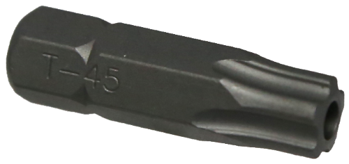 T45 Tamper Torx-Plus Impact Bit 5/16 Inch Hex 30mm Long