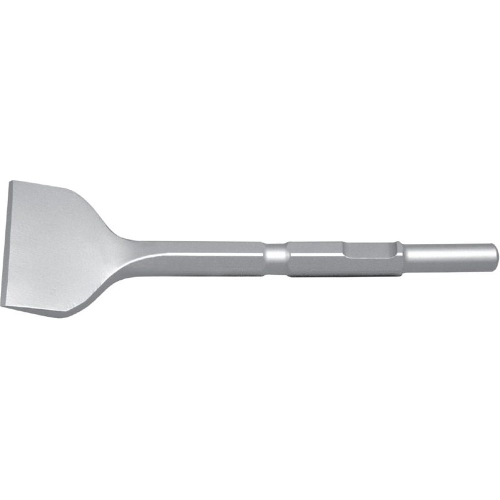 [170-22718300] 75 x 300mm 21mm Hex Shank Wide Bent Chisel