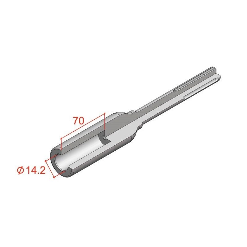 1/2" 250mm SDS Max Ground Rod Driver