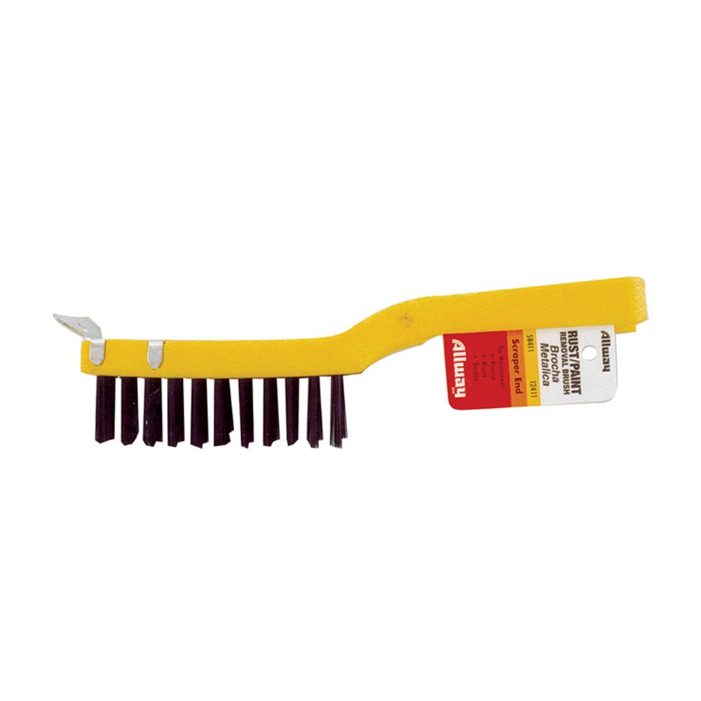 [170-SB411] Allway Wire Brush with Scraper
