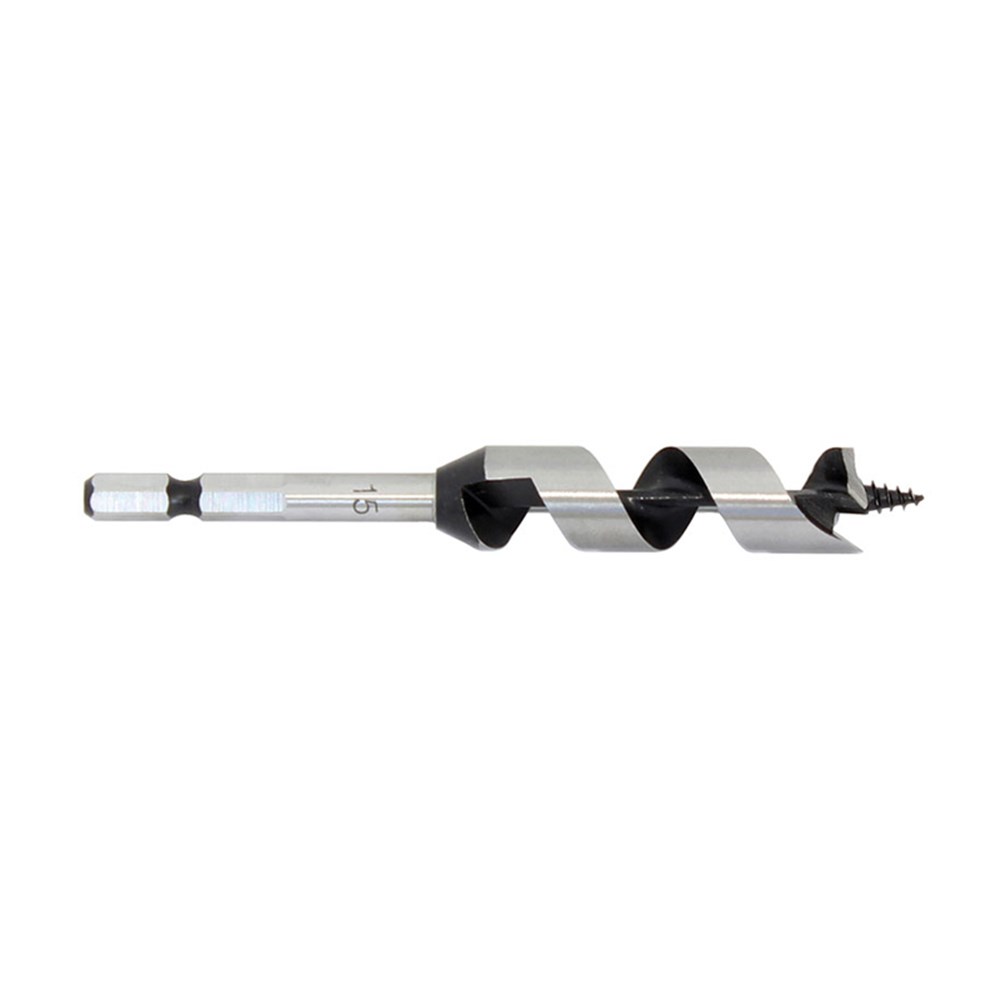 15 x 120mm Wood Auger Bit - Quick Release
