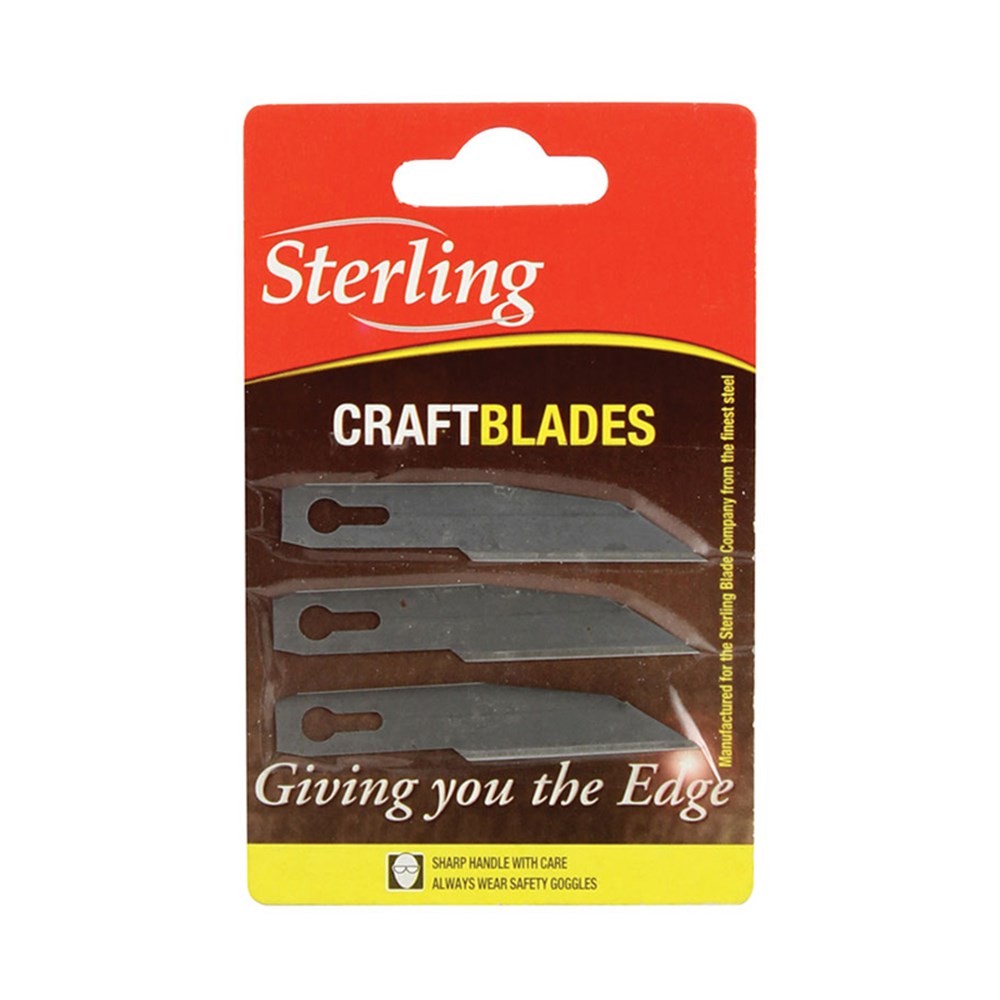 [170-401-1] Straight Edge Keyhole Blade (x3)