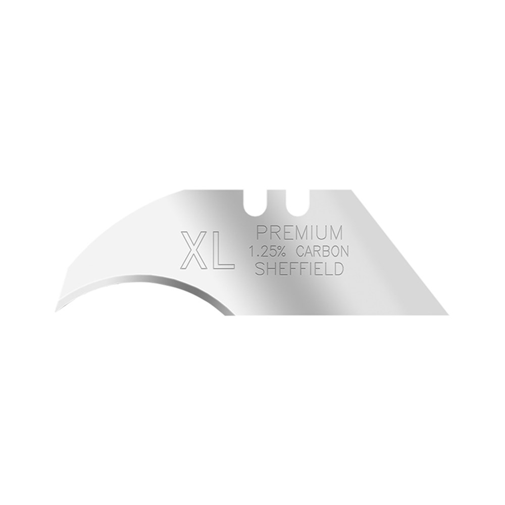 [170-991-4DXLS] XL Premium Silver Concave Blades (x10)