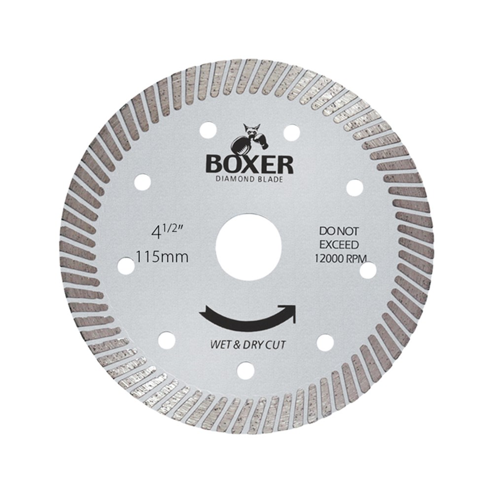 Austsaw/Boxer - 115mm (4.5in) Diamond Blade Boxer Ultra Thin - 22.2mm Bore - Ultra Thin