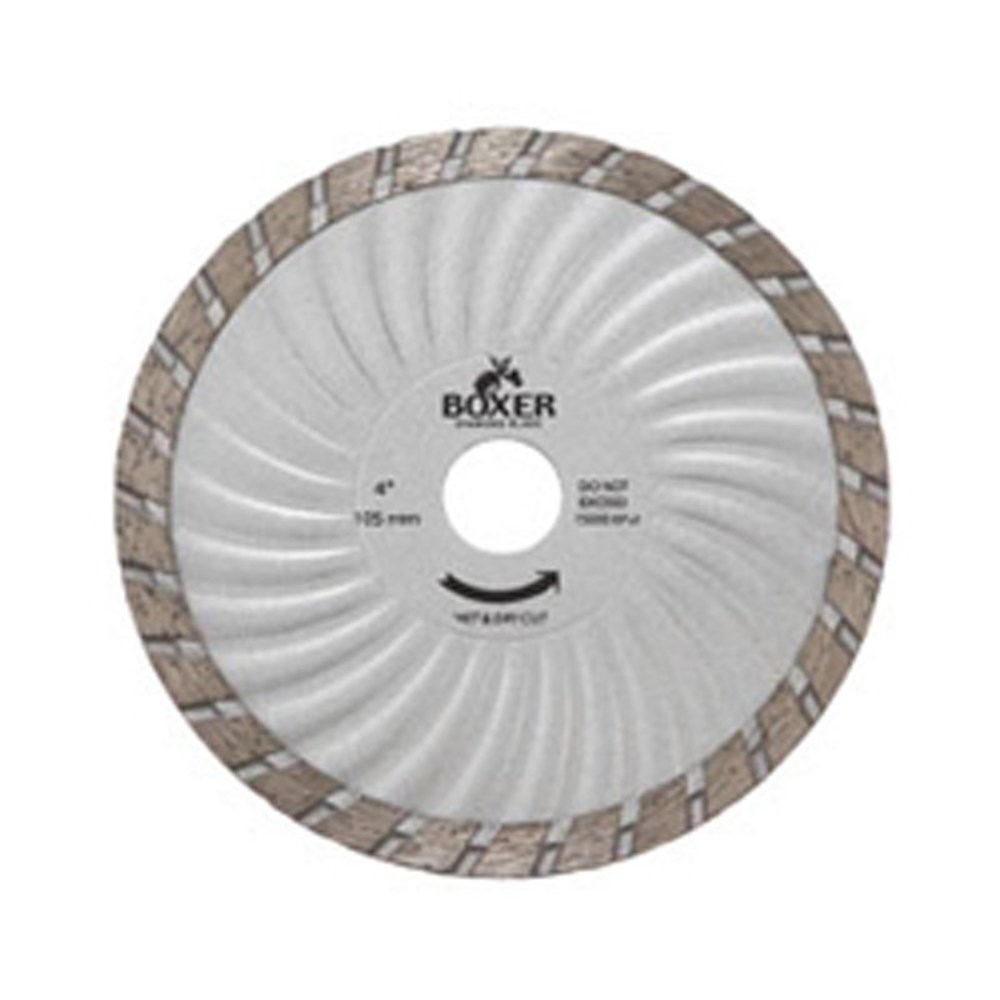 Austsaw/Boxer - 103mm (4in) Diamond Blade Boxer Super Turbo Wave - 16mm Bore - Super Turbo