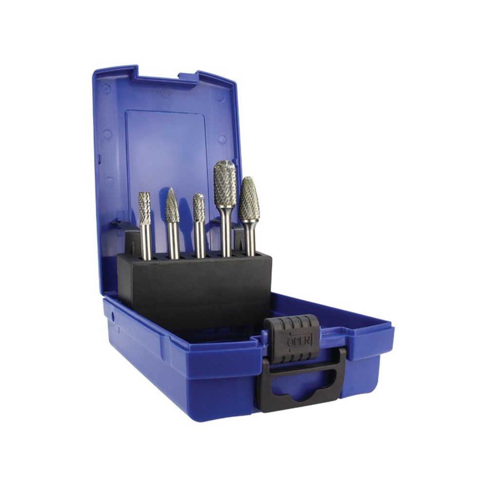 [170-BURRSETRI] 5 Pce Carbide Bur Set SA-1DC, SC-1DC, SF-5DC, SC-5DC, SG-2DC