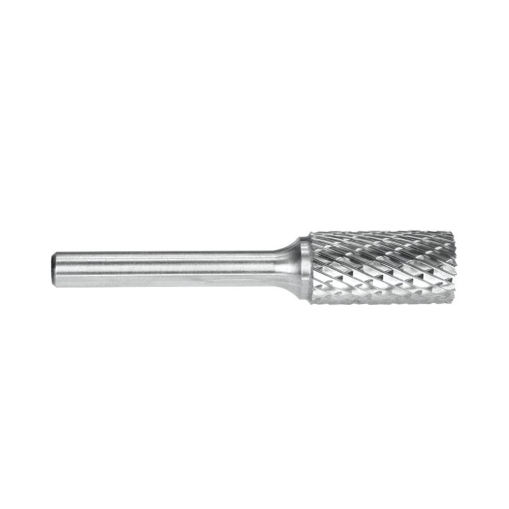 1/2 Inch Cylindrical Carbide Burr With End Cut Carded
