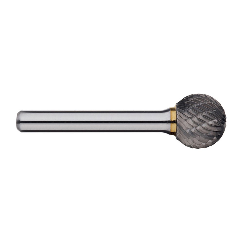 3.18mm Ball Carbide Burr, 3mm Shank
