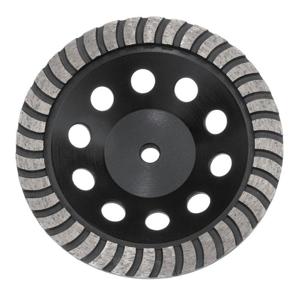 Austsaw - 180mm (7in)   Diamond Cup Wheel Turbo Row - M14 Thread - Turbo Row