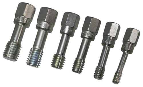 6 Piece National Coarse Re-threader Tap Set