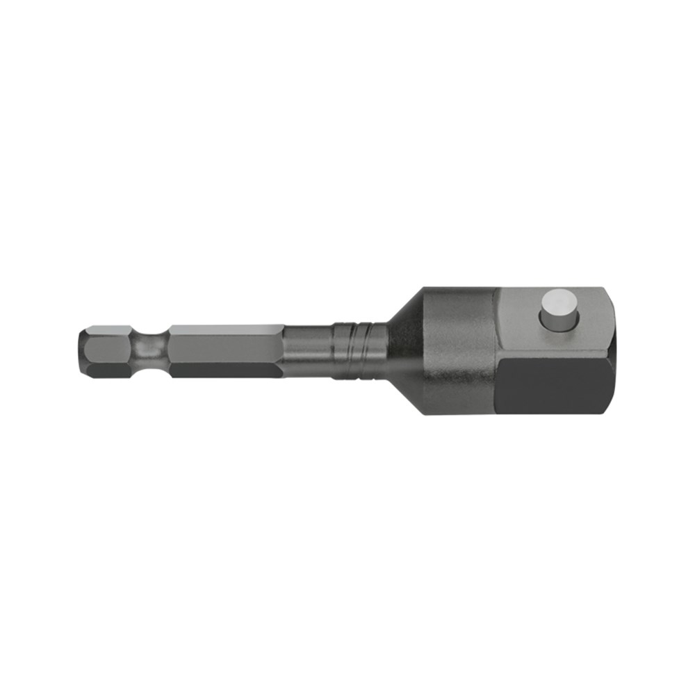Thunderzone 1/4'' Hex -  1/2in Sq  x 70mm Impact Adaptor Wrapped